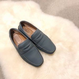 Bally Grey PVC Loafers